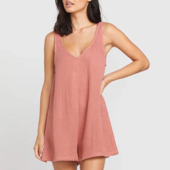 Volcom Other - Volcom Juniors' Hang Loose Romper Swim Cover-Up NWT Sz XS